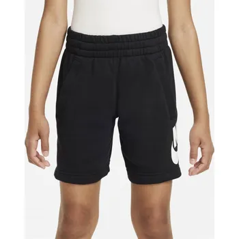 Chlapecké kraťasy Nike Sportswear Club Fleece Big Kids' French Terry Shorts Black 7-8 let