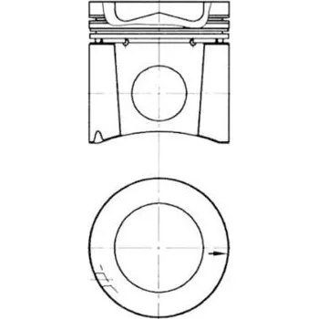 Auto-moto Píst KOLBENSCHMIDT 94345600