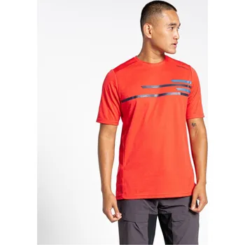 Pánská košile Craghoppers Men's Crag Pro Short-Sleeve Shirt Lava Red 2X Large