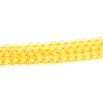 Náramek Magieprirody.cz Jantar přírodní korálky 5 mm šňůra 47 cm 92 korálků #ZB229 Množství: 5 ks - kulička