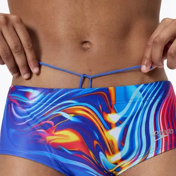 Pánské plavky Pánské plavkové boxerky Speedo Club Training Placement Brief molten 28