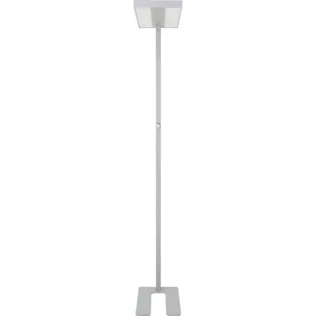 Lampička Renkforce RF-6410434 LED stojací lampa LED 60 W Energetická třída (EEK2021): E (A - G) šedostříbrná
