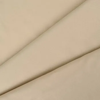 Polyesterový gabardén / Rongo barva bílá káva