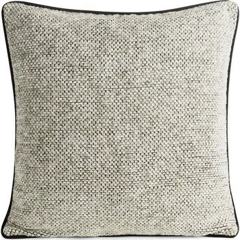 Dekorační povlak na polštář BARI z pletené šenilové příze s efektem melanže