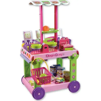 Hra na obchod Dětská kuchyňka Androni Pojízdná tržnice