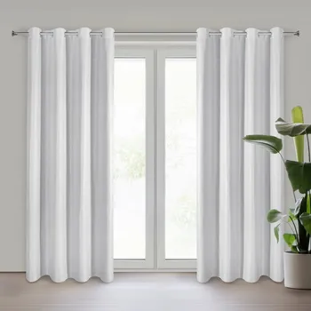 Hotový závěs ADARI z hladké matné látky 140 x 250 cm