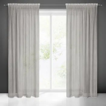 Závěs REGINA se síťovou strukturou v eko stylu 135 x 270 cm