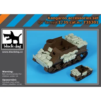 Plastikový model Blackdog 1/35 Kangaroo accessories set (for Italeri)