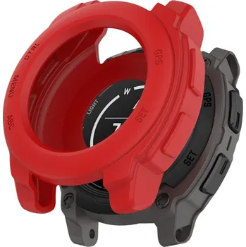 VSECHNONAMOBIL 106321 TPU HALF COVER Kryt pro Garmin Instinct E 45mm červený