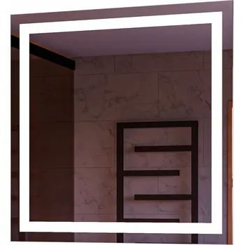 Zrcadlo ZRCADLO LED PODSVÍCENÉ KOUPELNOVÉ 40x40