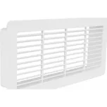 Větrací mřížka mřížka bílá 220x90 mm