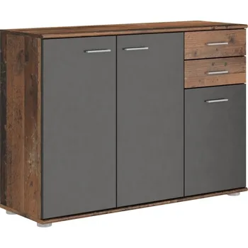 Nábytek FALCO Komoda kombinovaná Mileta 1 Odstín: Old style/matera