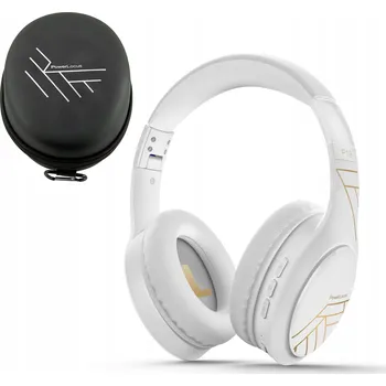 Sluchátka Sluchátka přes uši POWERLOCUS P19 Bílá