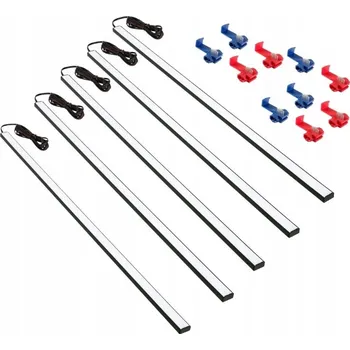 Osvětlení interiéru vozidel LED OSVĚTLENÍ DO AUTA, DO KABINY, DO NÁKLADOVÉHO PROSTORU DODÁVKY 5x25cm 12V