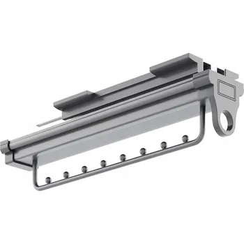 Věšák Výsuvný věšák Antracit do skříně, šatny