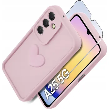 Pouzdro na mobilní telefon Zadní Kryt KrainaGSM pro Samsung, Galaxy A25 5G růžový