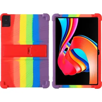Pouzdro na tablet VSECHNONAMOBIL 106274 WAVE Silikonový obal pro TCL Tab 10L Gen 2 RAINBOW