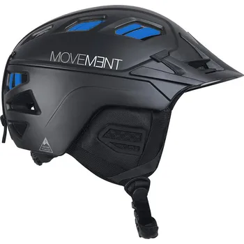 Cyklistická přilba Přilba Movement 3Tech Freeride black/blue Barva: černá / modrá, Velikost: L