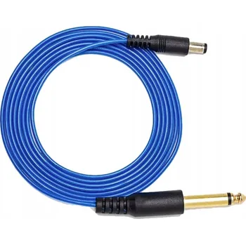 Napájecí kabel NAPÁJECÍ KABEL KE STROJKU EXTRA ÚZKÝ DC - JACK 6,3 BLUE