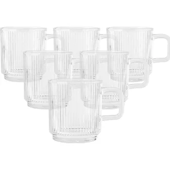 Altom Sklenice Selena 360 ml, sada 6 ks, čirá