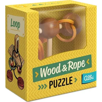 Dětské zboží Wood & Rope puzzle - Loop