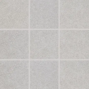 Dlažba Block - dlaždice rektifikovaná 9,8x9,8 světle šedá, tl. 9 mm DAK11780