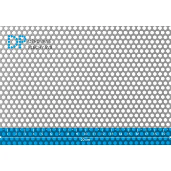 Plech Děrovaný plech Rv 4-6 pozink, 1x1250x2500 mm