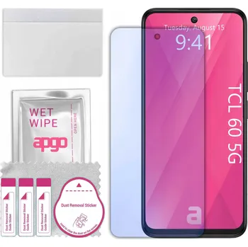 Pouzdro na mobilní telefon Sklo 9H pro TCL 60 5G, alternativa tvrzeného skla, flexibilní