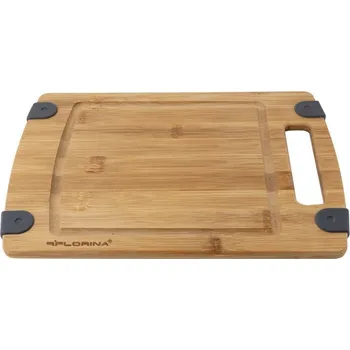 Kuchyňské prkénko Florina Krájecí deska Angolo, 37 x 25,5 x 1 cm , přírodní