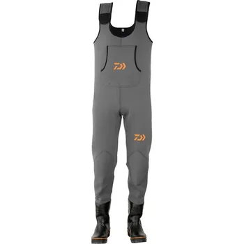 Prsačky Daiwa Broďáky D-VEC Waders Grey - 44/45 XL