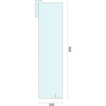 Ochranná bočnice 200 x 800 x 5 mm
