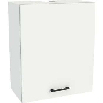 Kuchyňská skříňka Horní kuchyňská skříňka nad digestoř 60/72 CAPRI, korpus Bílý, dvířka Bílá Matná