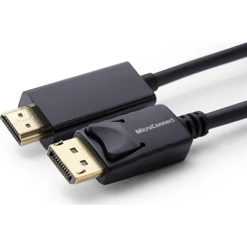 Video kabel Kabel MicroConnect DisplayPort 1.2 na HDMI, 1,5 m