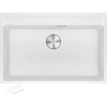 Granitový dřez Dřez Franke MRG 610-72 RTL bílá (jednodřez bez odkapu)