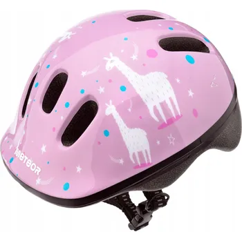 Cyklistická přilba DĚTSKÁ NASTAVITELNÁ CYKLISTICKÁ PŘILBA METEOR MV6-2 S 48-52 cm LAMA