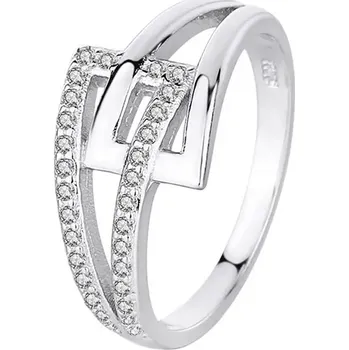 Prsten Dámský stříbrný prsten CUADRA Velikost: 55 Ag 925