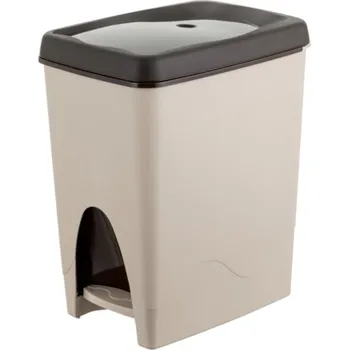 Odpadkový koš BAMA Koš odpadkový QUOTIDIANA, 21 L, hnědá