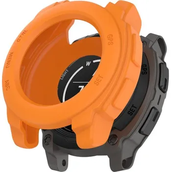 VSECHNONAMOBIL 106311 TPU HALF COVER Kryt pro Garmin Instinct E 40mm oranžový