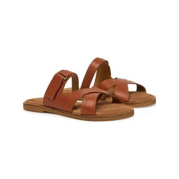 Dámské pantofle Nazouváky Marco Tozzi 2-27109-44 Hnědá 39