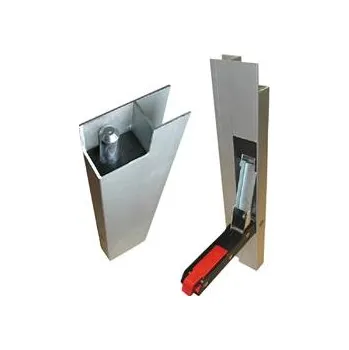 Příslušenství pro přívěs Bočnicový uzávěr PO 405 mm bez lemu s plastovou pojistkou – pravý