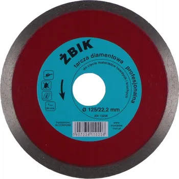 Příslušenství k brusce Diamantový řezný kotouč In Corpore TD-125 ZBIK 125 mm