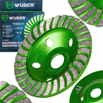 Brusný kotouč Diamantový hrncový kotouč 125 mm pro broušení betonu segmentový Wuber