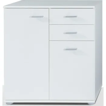 Komoda FALCO Komoda kombinovaná Mileta 2 Odstín: Bílá