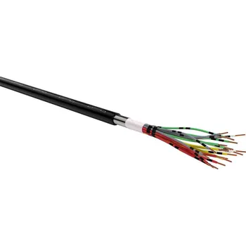 elektrický kabel VER A-2Y(L)2Y 10x2x0,8 Tr.500 kabel pro přenos dat A-2Y(L)2Y 10 x 2 x 0.8 mm² 500 m