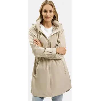 Dámský kabát Dámská bunda Cross Jeans Jacket 81277-009 Beige Velikost: L
