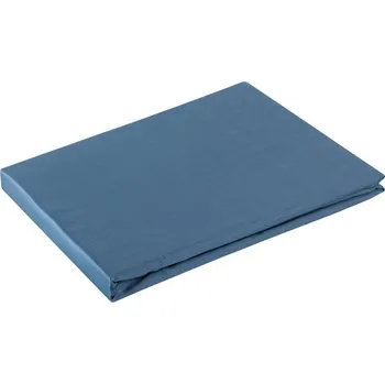 Hladké prostěradlo z bavlněného saténu bez gumy