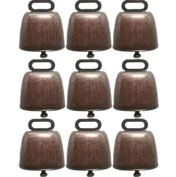 kreativní sada BAF Zvonky na výrobu zvonkohry - například 9 kusů. Barva červená měď