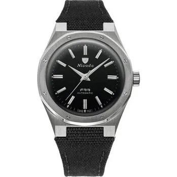 Hodinky Nivada Grenchen F77 MARKII SST - Velcro Strap + 5 let záruka a dárek ZDARMA