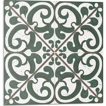 Dlažba Samolepicí vinylové dlaždice – Rostlinné motivy, 20 ks, 20x20 cm