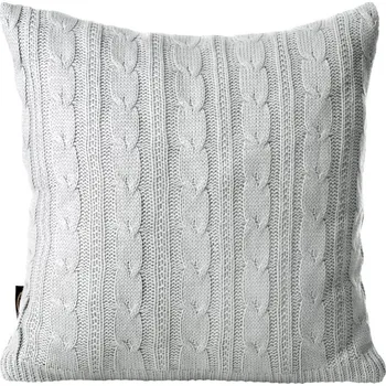 Povlak na polštář AKRYL 2 měkký a hedvábný na dotek s jemným pleteným vzorem